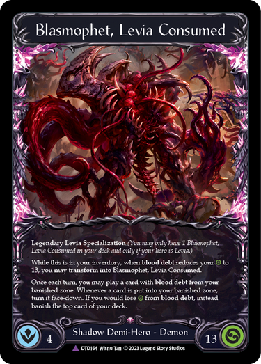 Levia, Redeemed // Blasmophet, Levia Consumed (Marvel)